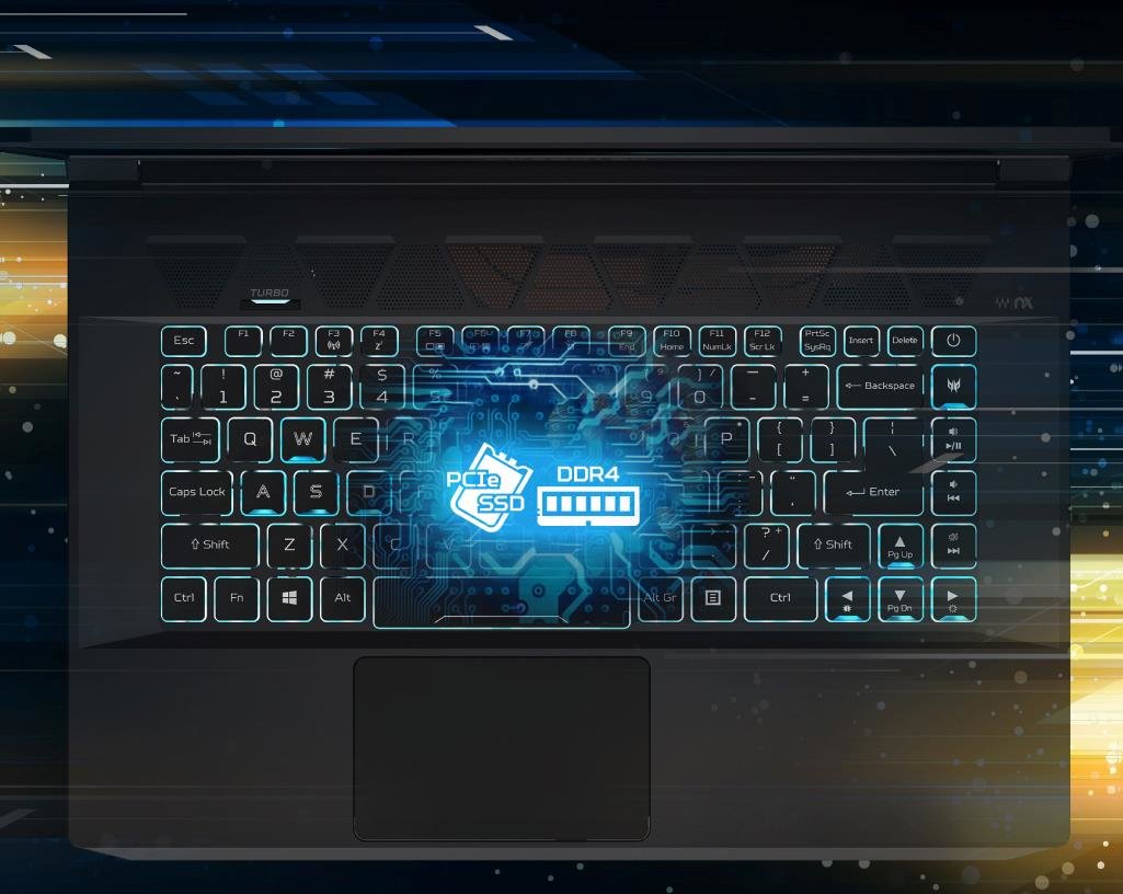 Laptop gamingowy ACER Predator Triton 500  - Szybkość