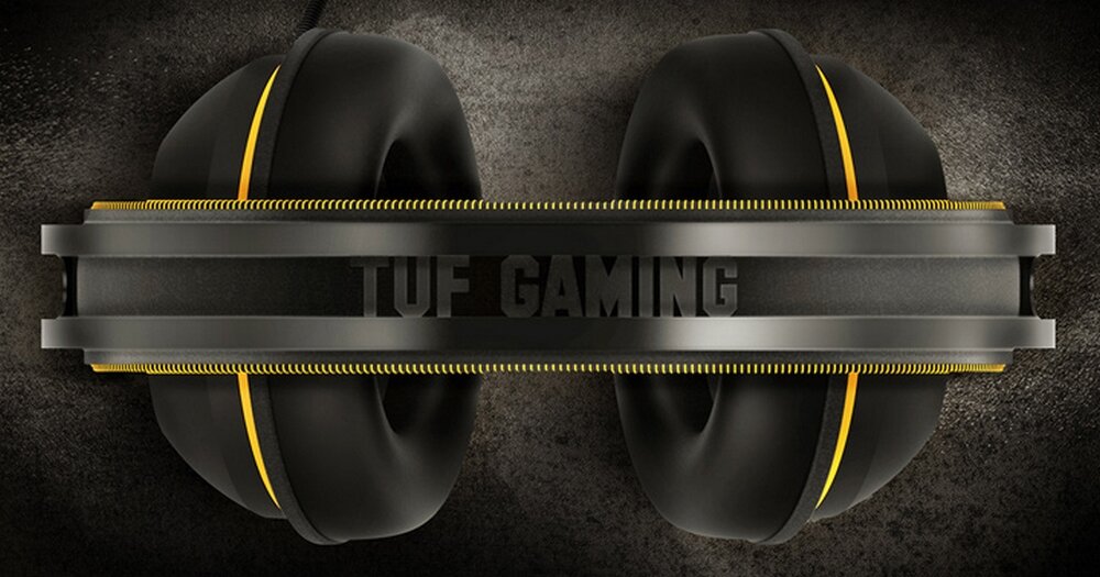 Słuchawki ASUS Tuf Gaming H7 Core mikrofon kabel dźwięk muzyka basy tony zakres przetwornik 