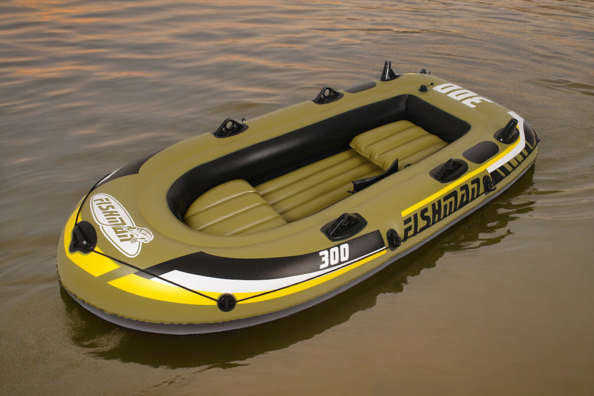 Ponton JILONG Fishman 300 Set wymiary udźwig zabepieczenie linka