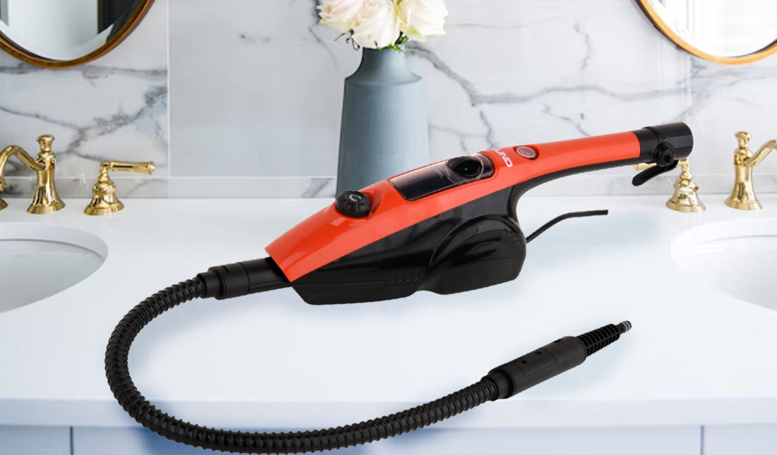 Mop parowy LUND 67220 2w1 dwie funkcje Wysoka temperatura para do 110°C cisnienie 1 bar