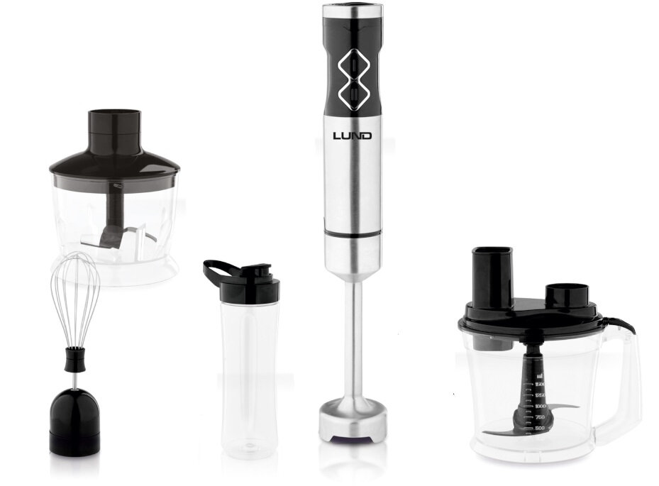 Blender LUND 67701 maly i duzy malakser pojemnosc 500 ml 1500ml
