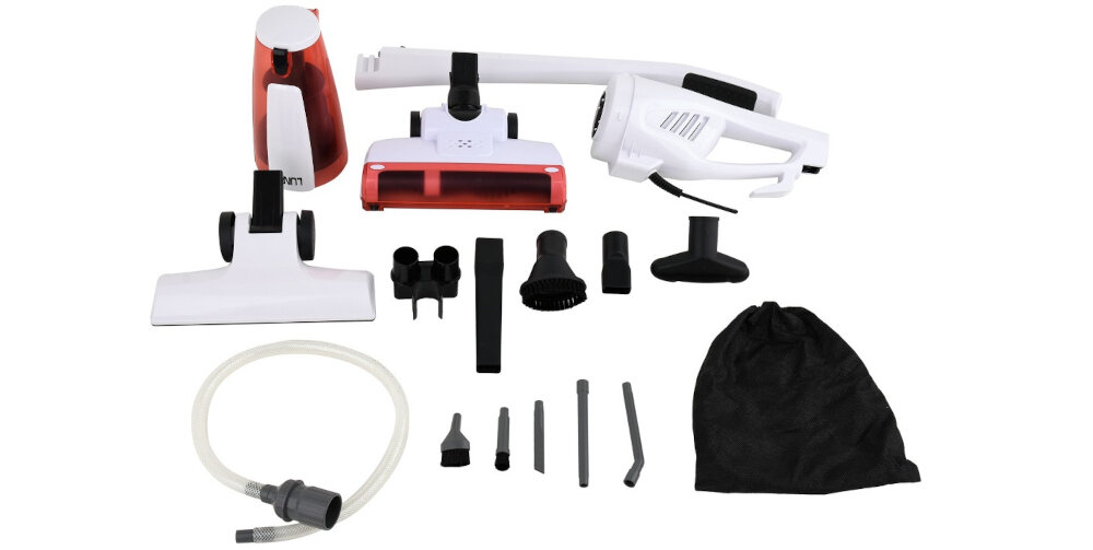 Odkurzacz LUND 67111 wyposazenie akcesoria komplet zestaw rozne koncowki turboszczotka szczotka dywanowo podlogowa ssawka mala