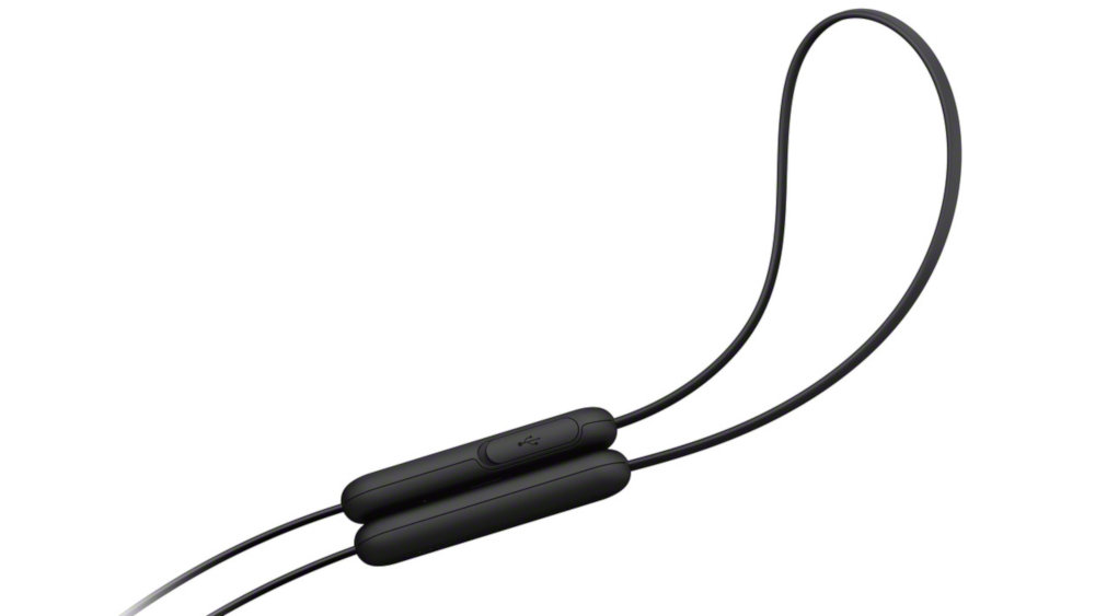 Słuchawki Dokanałowe SONY WI C310 Czarny - Bateria