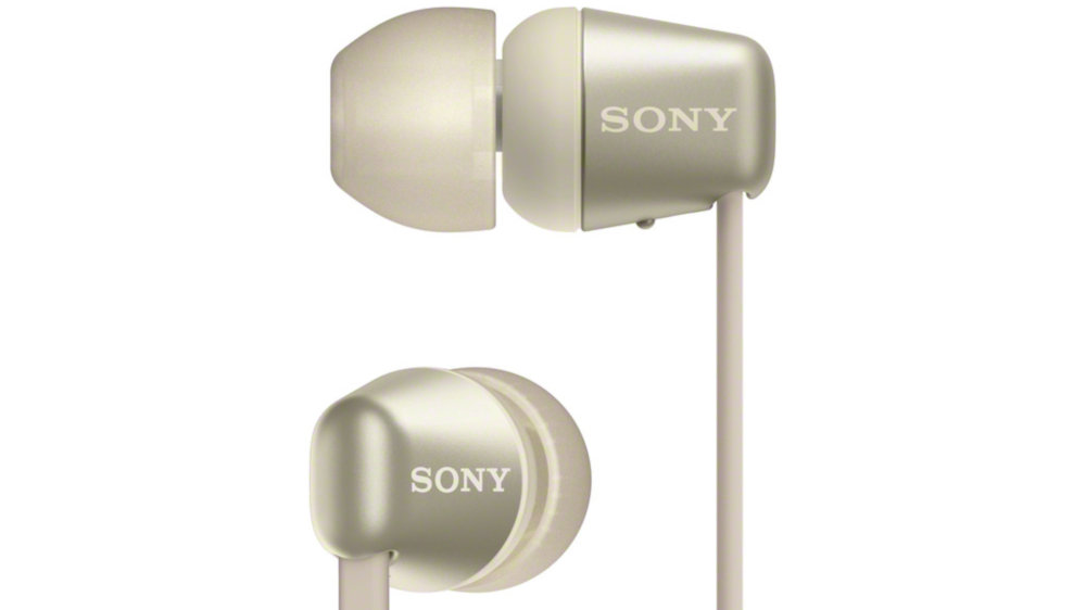 Słuchawki Dokanałowe SONY WI C310 Złoty - Bateria