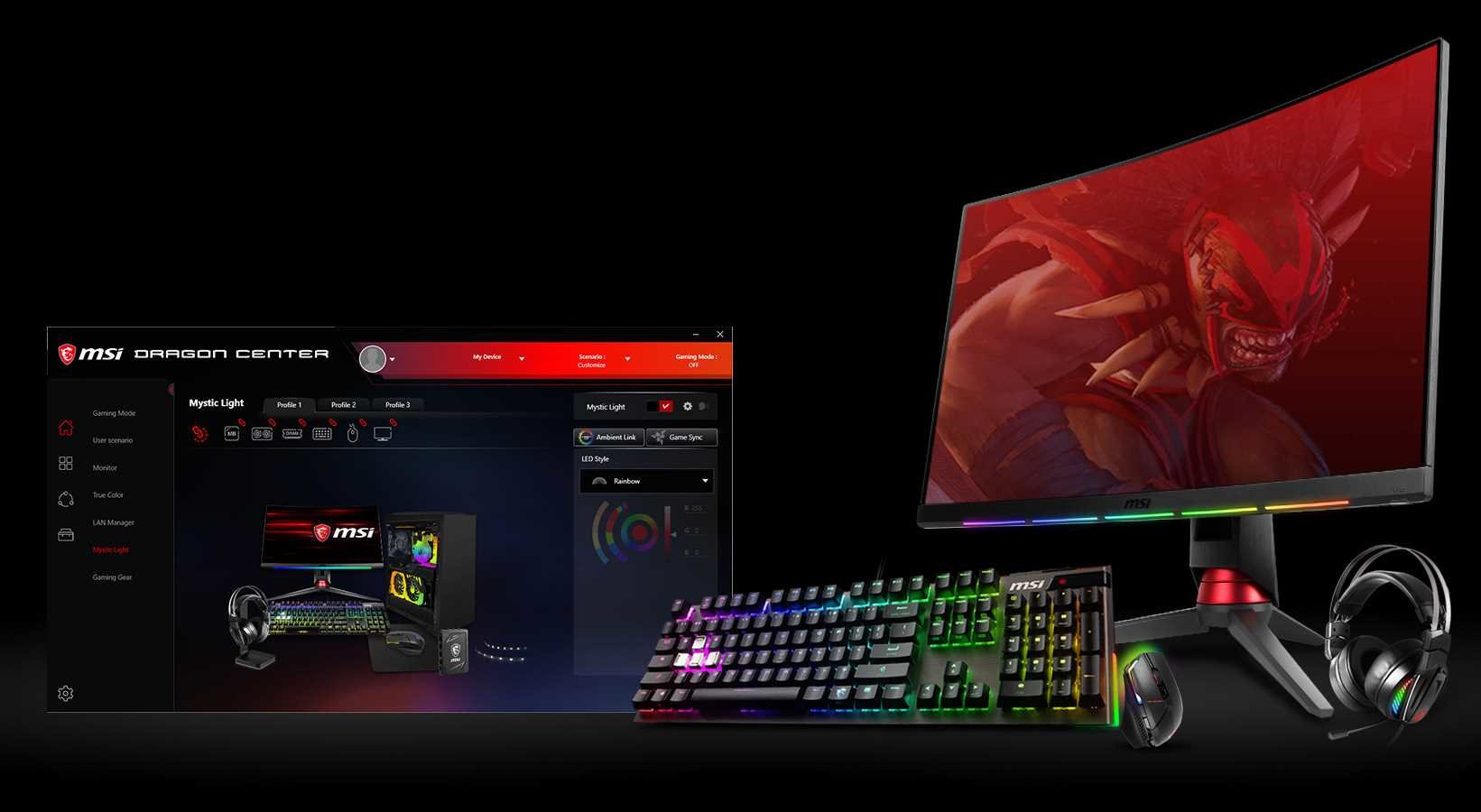 Karta graficzna MSI GeForce RTX 2080 Super Gaming X Trio 8GB - RGB Mystic Light
