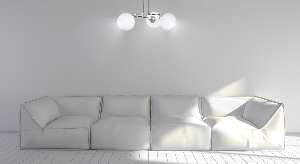 Lampa sufitowa ACTIVEJET AJE-Irma 3P zdobienia klosze mleczna biel kolor