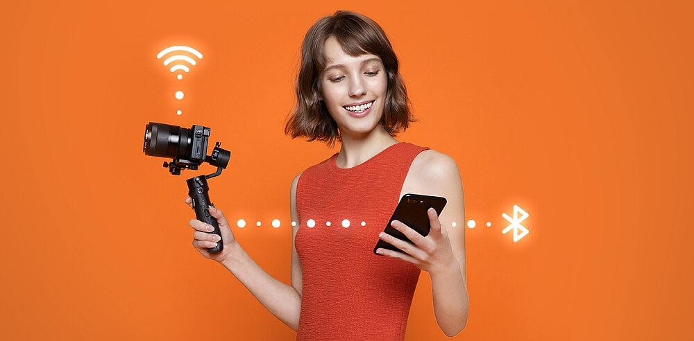Gimbal ręczny ZHIYUN Crane M2 stabilizacja kamera montaż smartfon bateria funkcje tryby