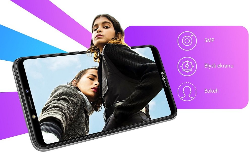 SMARTFON TP-LINK NEFFOS C7S selfie aparat