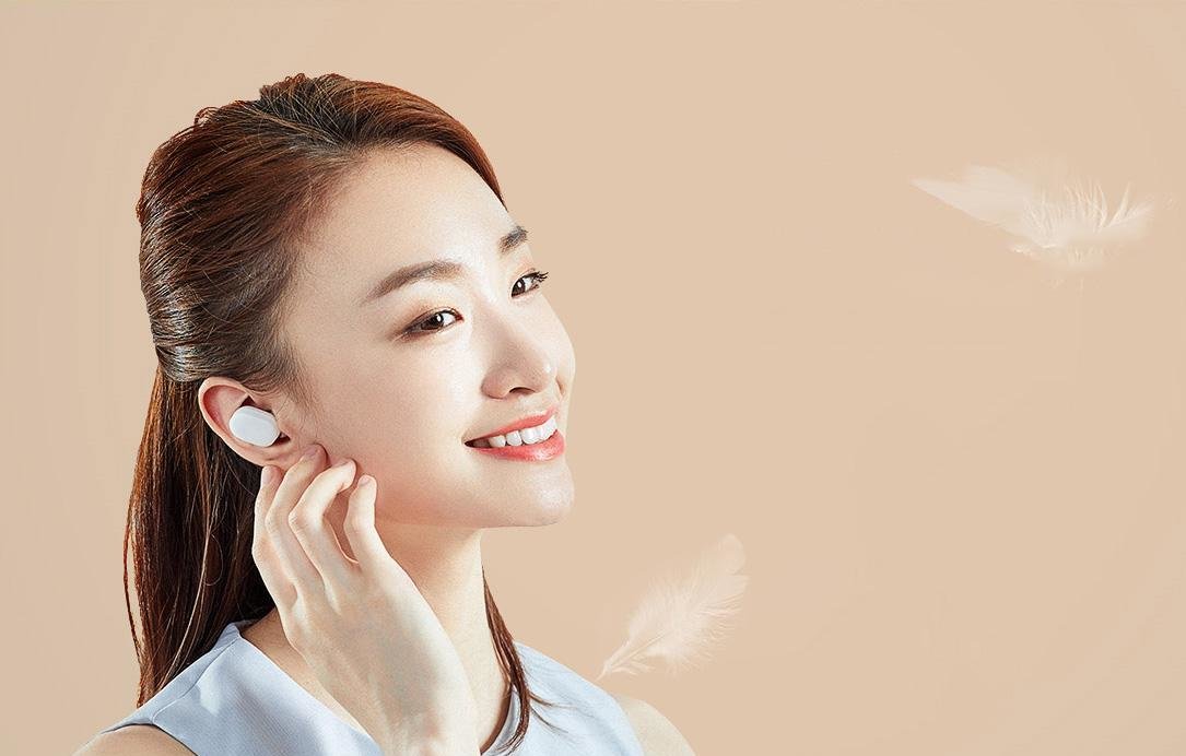 Słuchawki dokanałowe XIAOMI Mi True Wireless Earbuds - asystent głosowegy