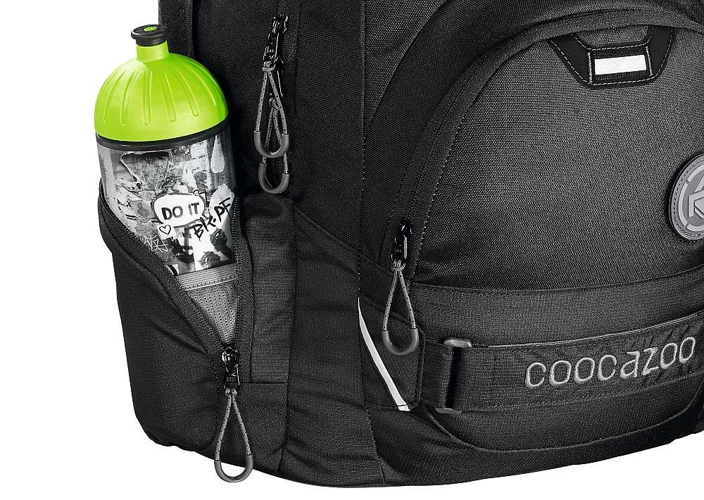 Plecak szkolny COOCAZOO CarryLarry II Solid wnętrze stylowy