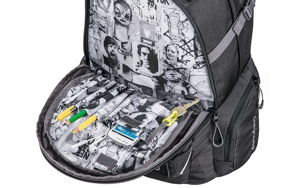 Plecak szkolny COOCAZOO CarryLarry II Solid jakość