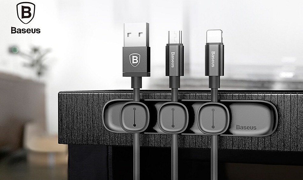ORGANIZER MAGENTYCZNY BASEUS PEAS NA KABLE kabel