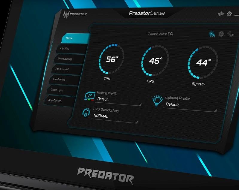 Laptop ACER Predator Triton 900 - PredatorSense