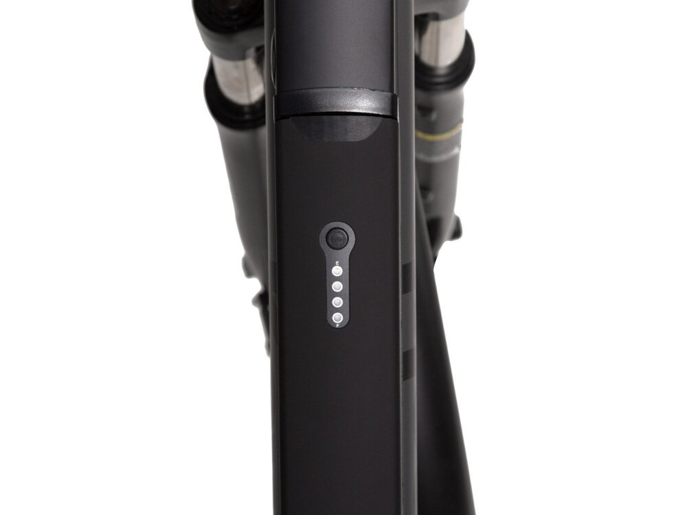 Rower elektryczny KAWASAKI Trekking Lady KX-E-TREKLADY51 D20 28 cali damski Czarny bateria litowo-jonowa marki PROTANIUM napięcie 36 V pojemność 9 Ah do 700 ładowań w ramie