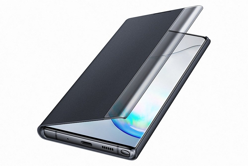 clear view cover note 10 plus