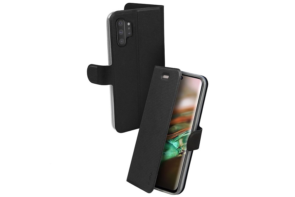 ETUI BOOKSENSE SBS DO SAMSUNG NOTE 10 plus CZARNE aparat lampa