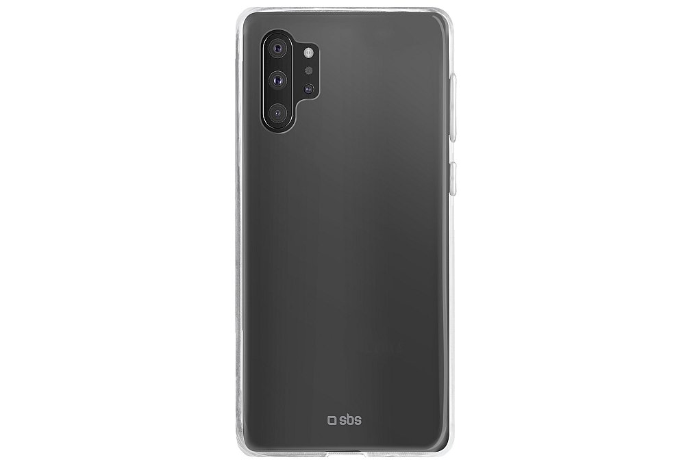 ETUI TRANSPARENTNE SKINNY SBS DO SAMSUNG NOTE 10 dopasowanie materiał