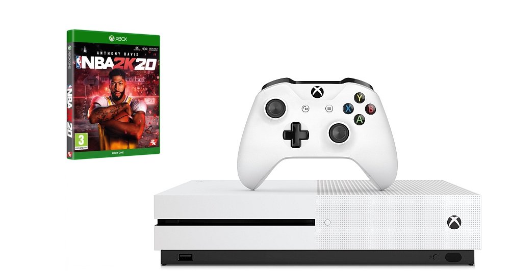 Konsola MICROSOFT XBOX ONE S gra w zestawie