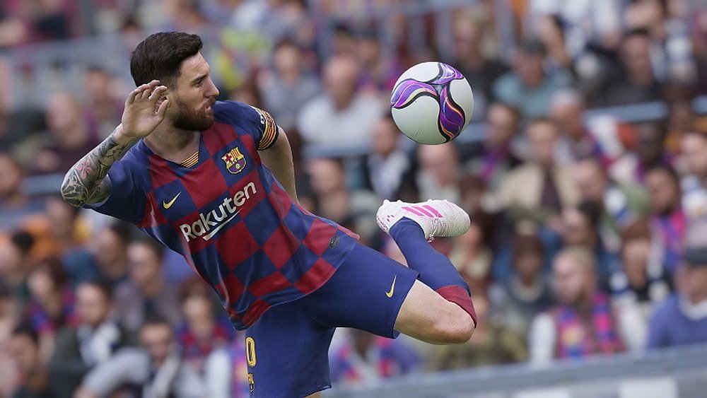 Gra eFootball PES 2020 rozgrywka tricki