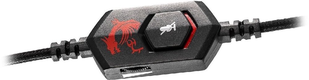 Słuchawki MSI Immerse GH30 regulacja głośności