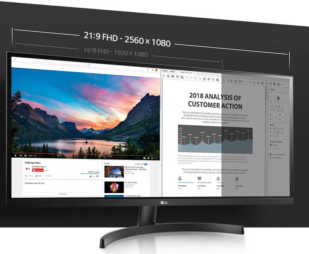 Monitor LG 29WL500 - Monitor