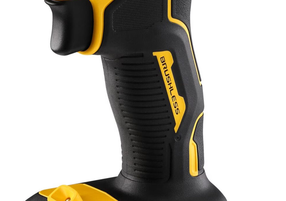 Wiertarko-wkrętarka DEWALT DCD709L2T solidny uchwyt kompaktowa konstrukcja do użytku w profesjonalnych warsztatach w warunkach domowych ergonomiczna rękojeść antypoślizgowe tworzywo