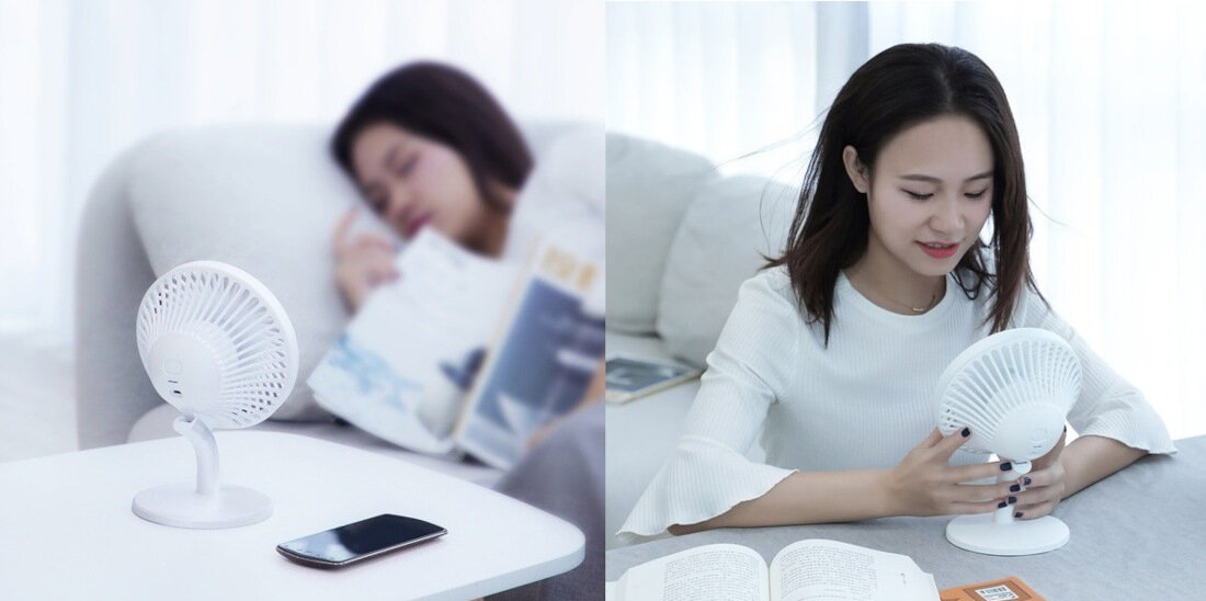 Wentylator BASEUS Ocean CXSEA-02 bepieczny material wykonany