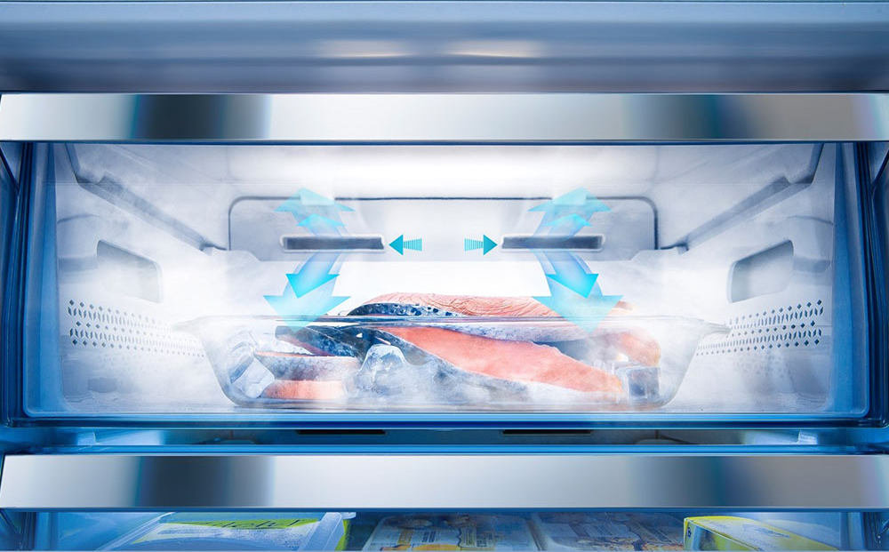 Lodówka HISENSE RQ515N4AC2 - Szybkie zamrażanie