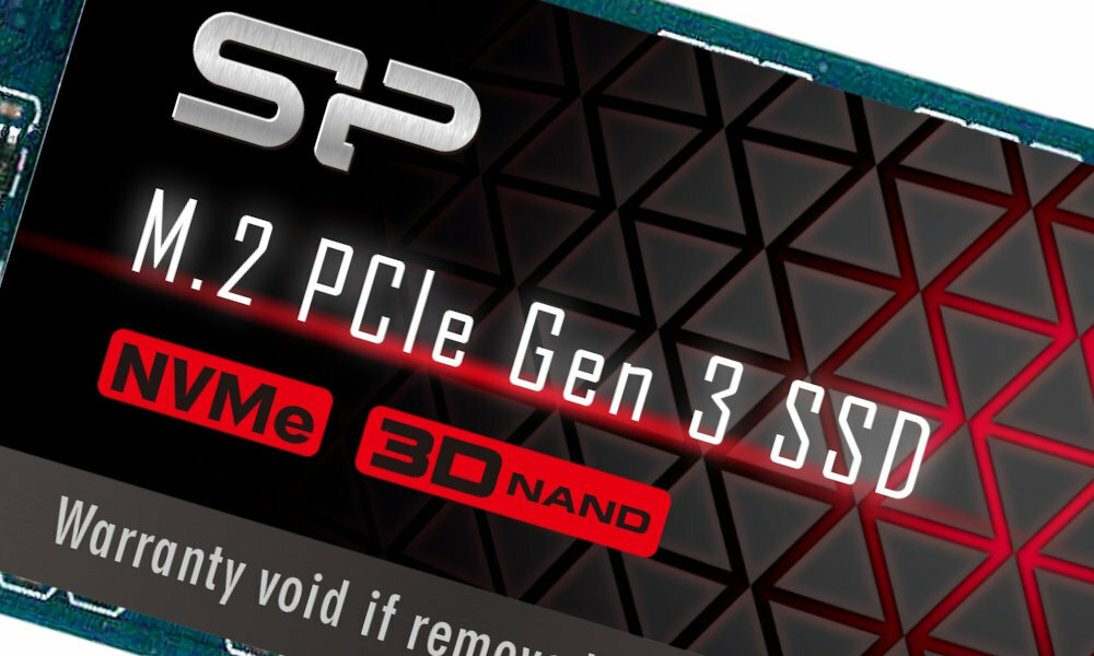 SILICON POWER P34A80 256GB SSD front