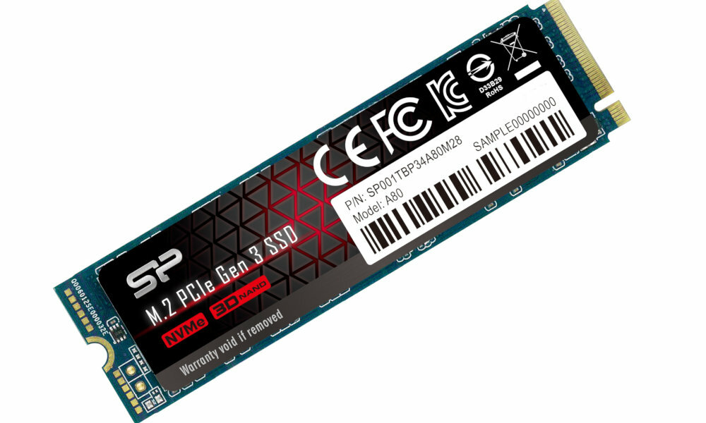 SILICON POWER P34A80 256GB SSD skos
