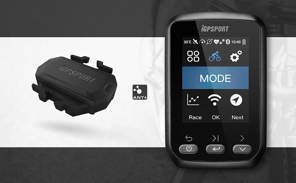 BEZPRZEWODOWY CZUJNIK KADENCJI IGPSPORT C61 ANT+ licznik