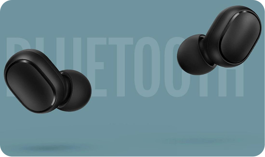 Słuchawki dokanałowe XIAOMI Redmi AirDots Czarny - Bluetooth