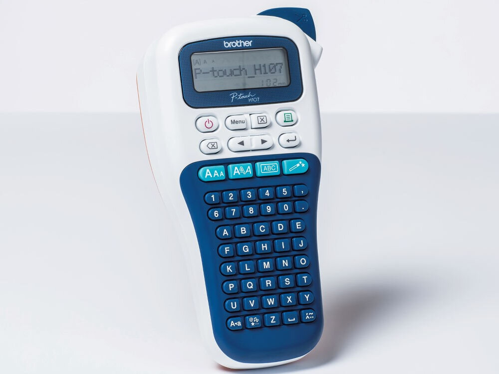 Drukarka etykiet BROTHER PT-H107B termotansferowa szerokość druku zasilanie