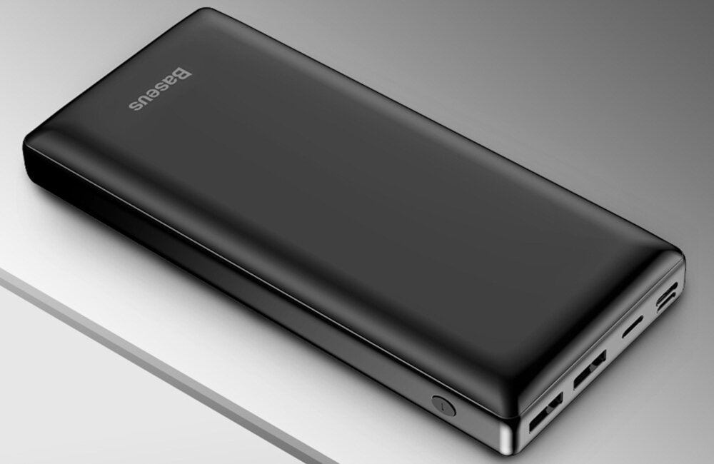 POWERBANK 30000 MAH BASEUS MINI JA BLACK porty moc pojemność