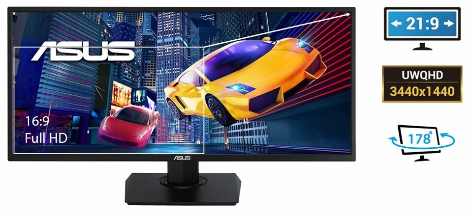 Monitor ASUS VP348QGL - UWQHD
