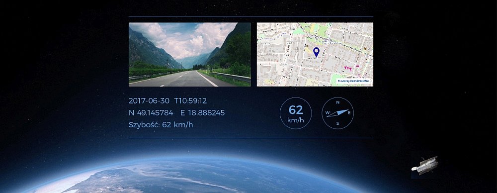 WIDEOREJESTRATOR MIKAVI PQ4 gps nawigacja lokalizacja