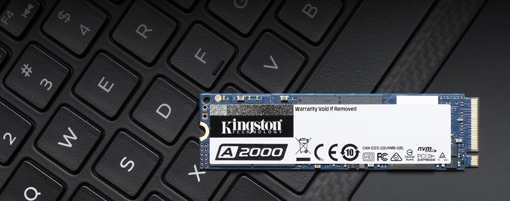 Dysk KINGSTON A2000 - potencjał SFF Ultrabook wygląd ogólny
