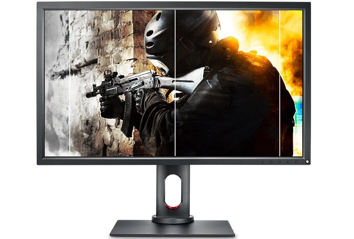 Monitor BENQ Zowie XL2731 - regulacja kolorów Color Vibrance optymalny sposób wyświetlania kolorów
