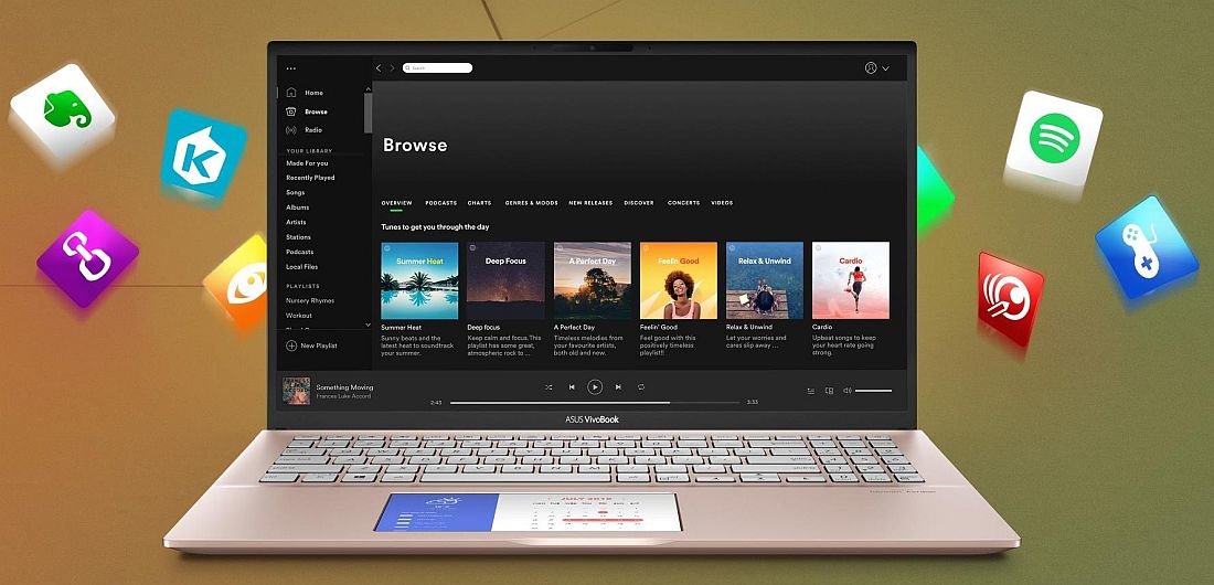 Laptop biznesowy LENOVO VivoBook S15 S532FA - ScreenPad 2.0
