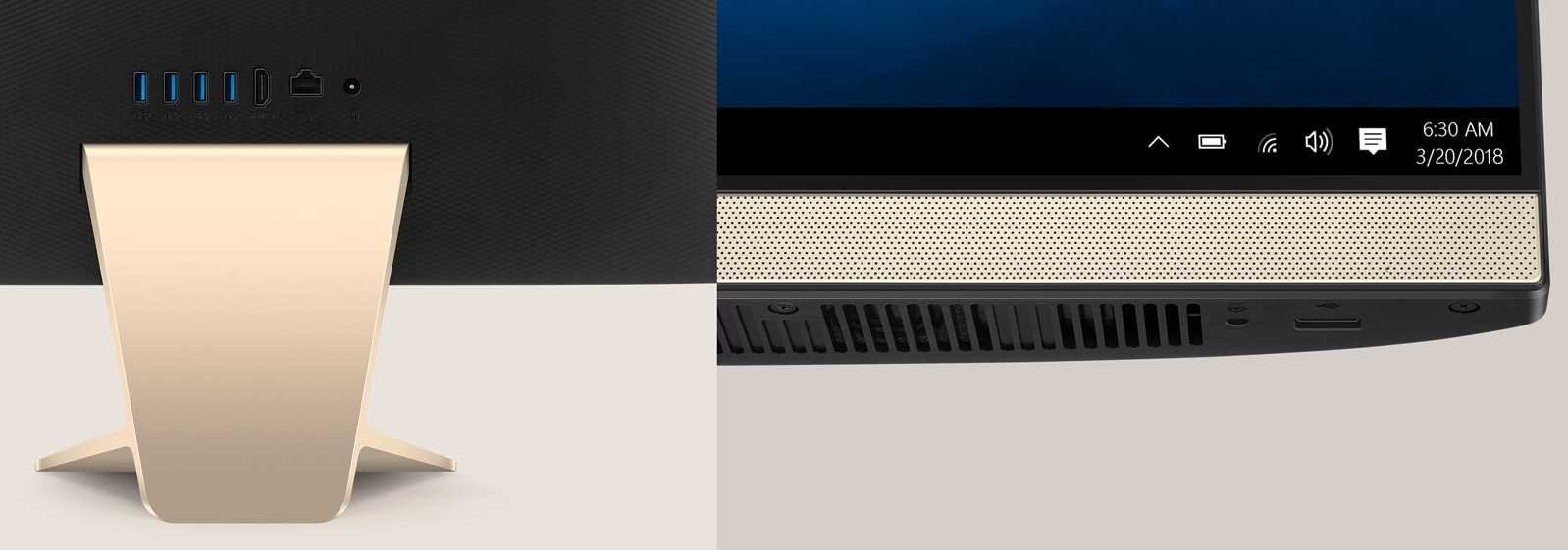 Komputer ASUS V222 - łączność