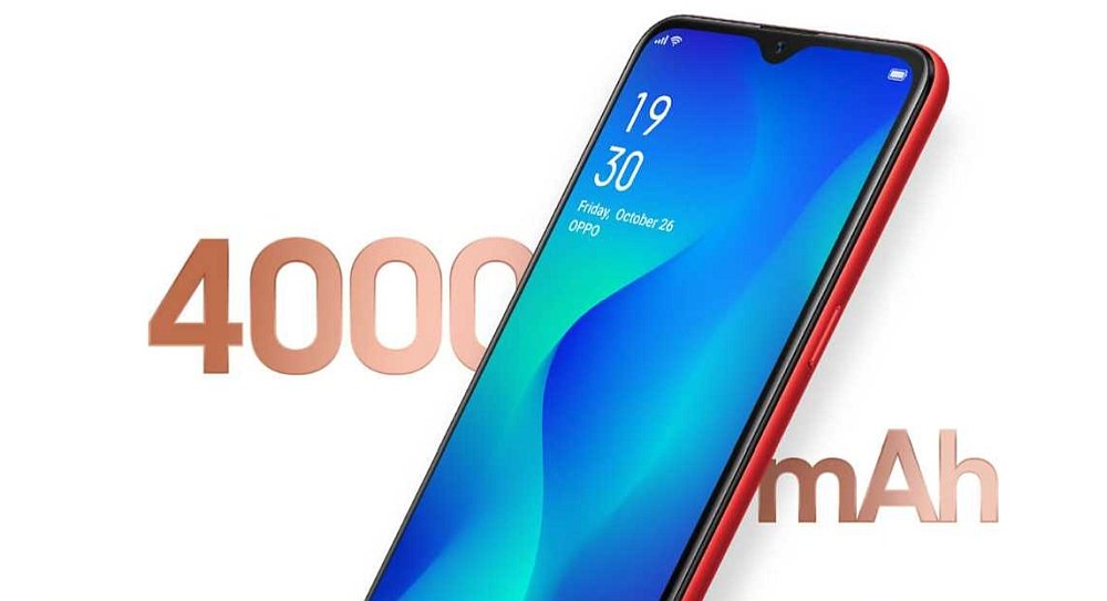 Smartfon OPPO A1K bateria