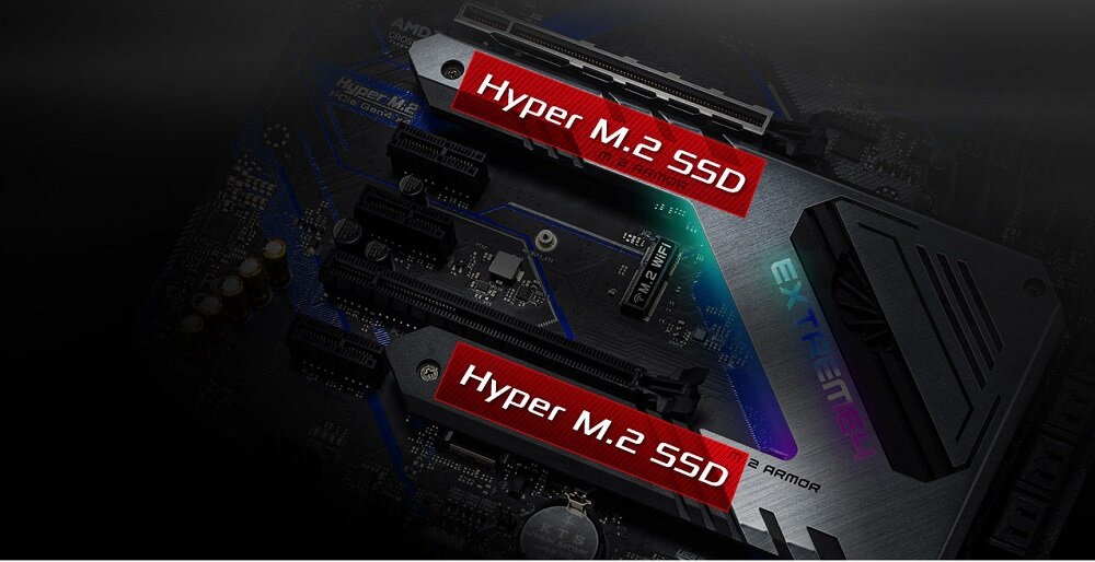 Płyta główna ASROCK X570 Extreme 4 - Szybkość na najwyższym poziomie