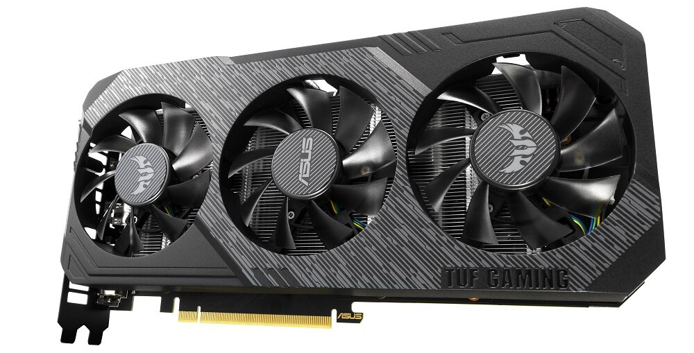 Karta graficzna ASUS GeForce TUF 3 GTX 1660 O6G Gaming 6GB - wydajny układ chłodzenia trzy wydajne wnetylatory
