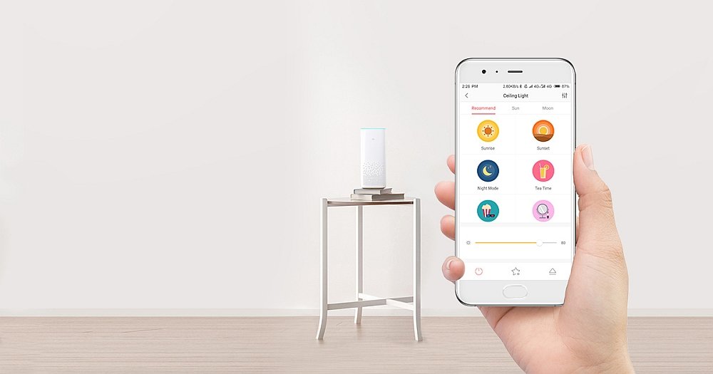 LAMPA INTELIGENTNA SUFITOWA YEELIGHT GALAXY CEILING LIGHT 480 aplikacja