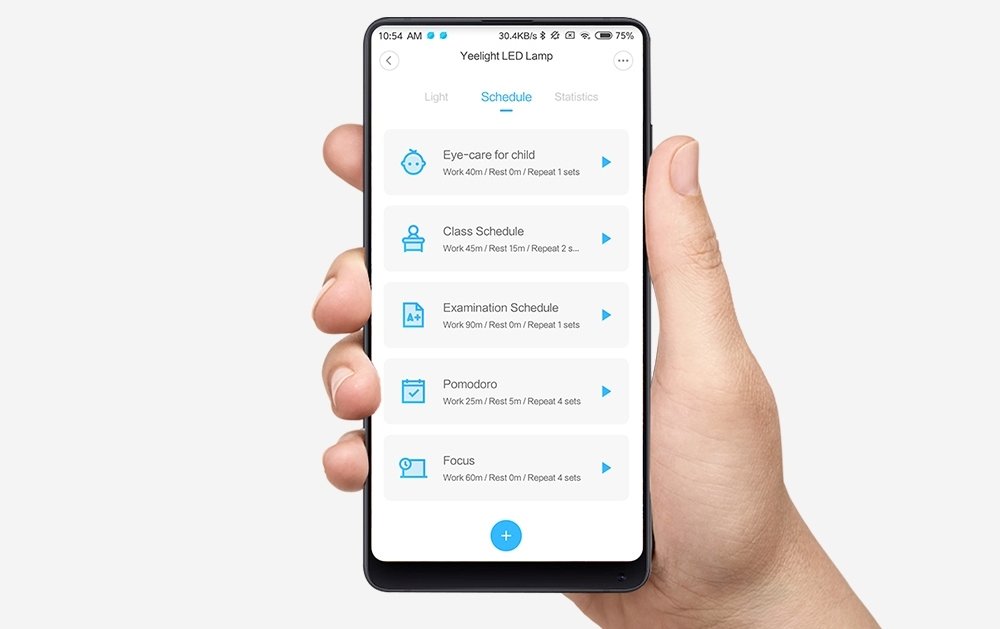 LAMPKA BIURKOWA SMART YEELIGHT SERENE PRO aplikacja
