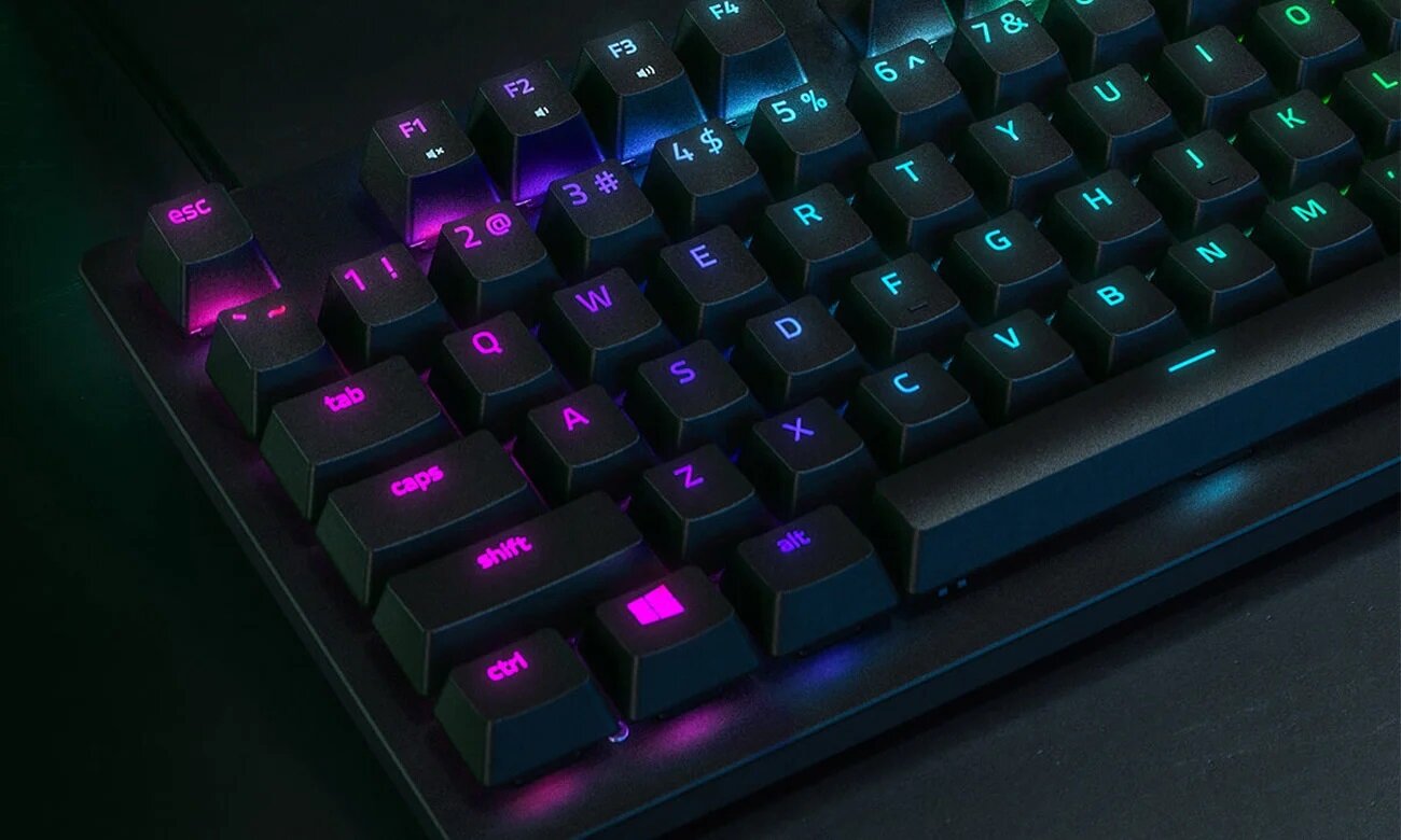 RAZER Huntsman Tournament Edition Linear przelaczniki RAZER RED LINEAR 1mm 100 mln zywotnosc