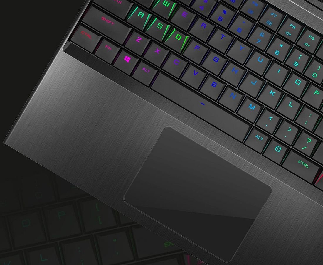 Laptop HYPERBOOK Pulsar Z15S - klawiatura