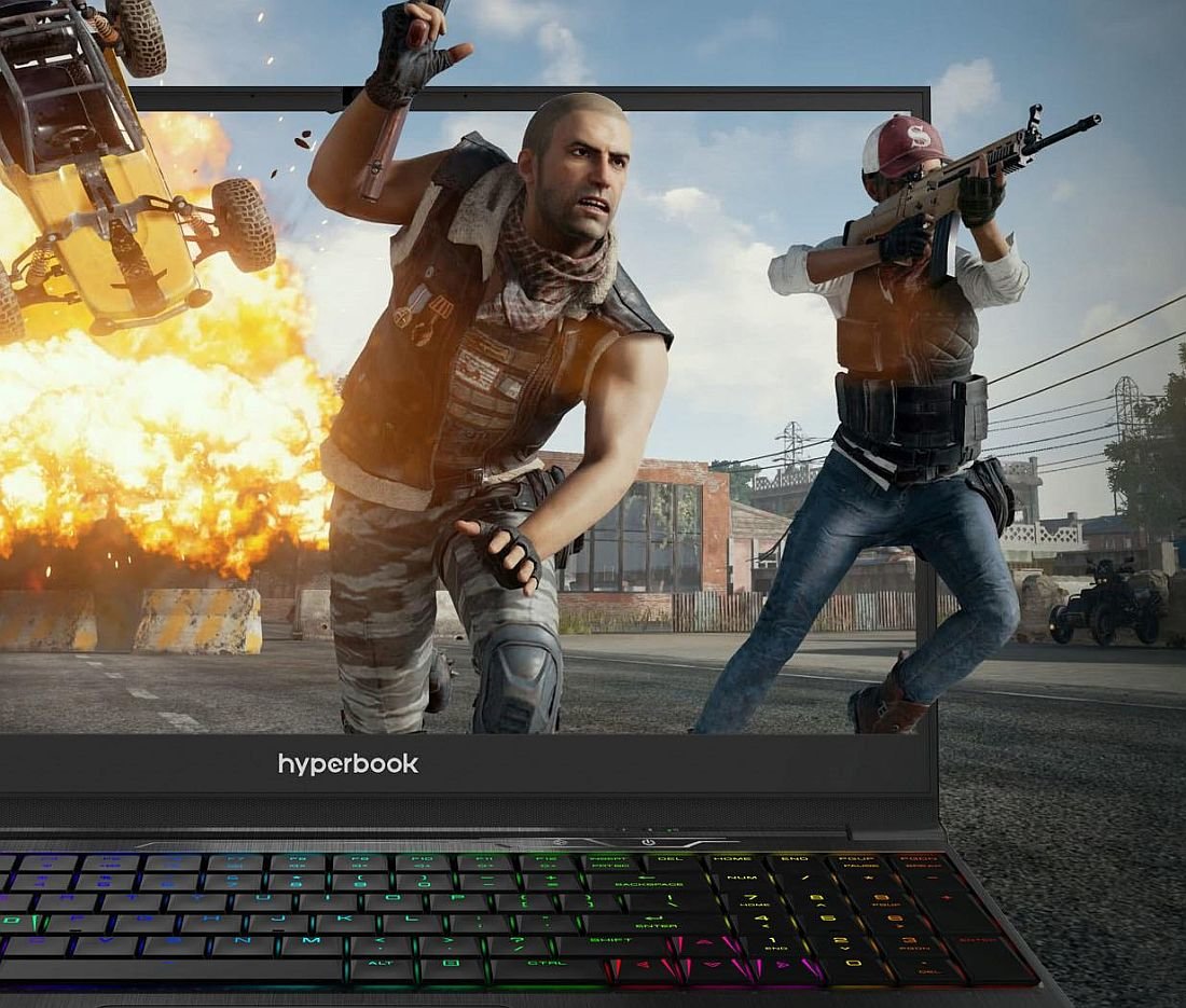 Laptop HYPERBOOK Pulsar Z15S - konstrukcja