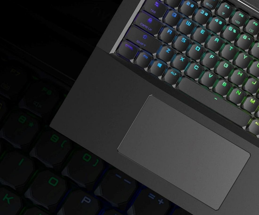Laptop HYPERBOOK Pulsar Z17S - klawiatura