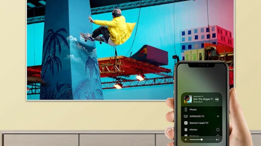 Telewizor SAMSUNG RU7172 - Airplay 2